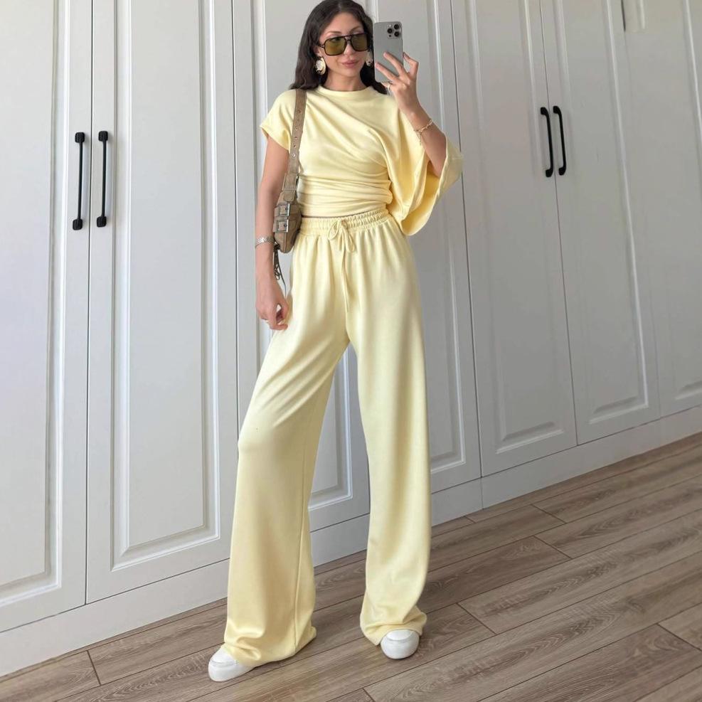 2025 Summer Casual Waist-Slimming Shorts and Short-Sleeve Top Set S
2025 Summer Casual Waist-Slimming Shorts and Short-Sleeve Top Set S