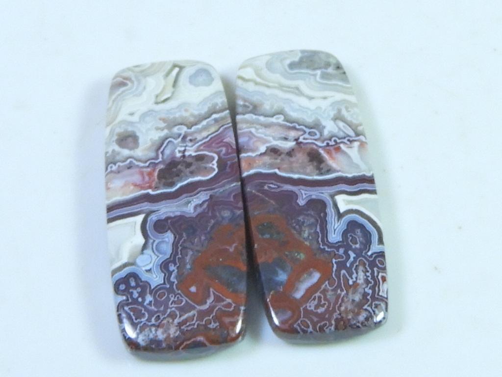 26Cts. AAA Crazy Lace Agate (11X28X3 мм кожен) Восьмикутна кабошонна пара SK-3065
26Cts. AAA Crazy Lace Agate (11X28X3 мм кожен) Восьмикутна кабошонна пара SK-3065