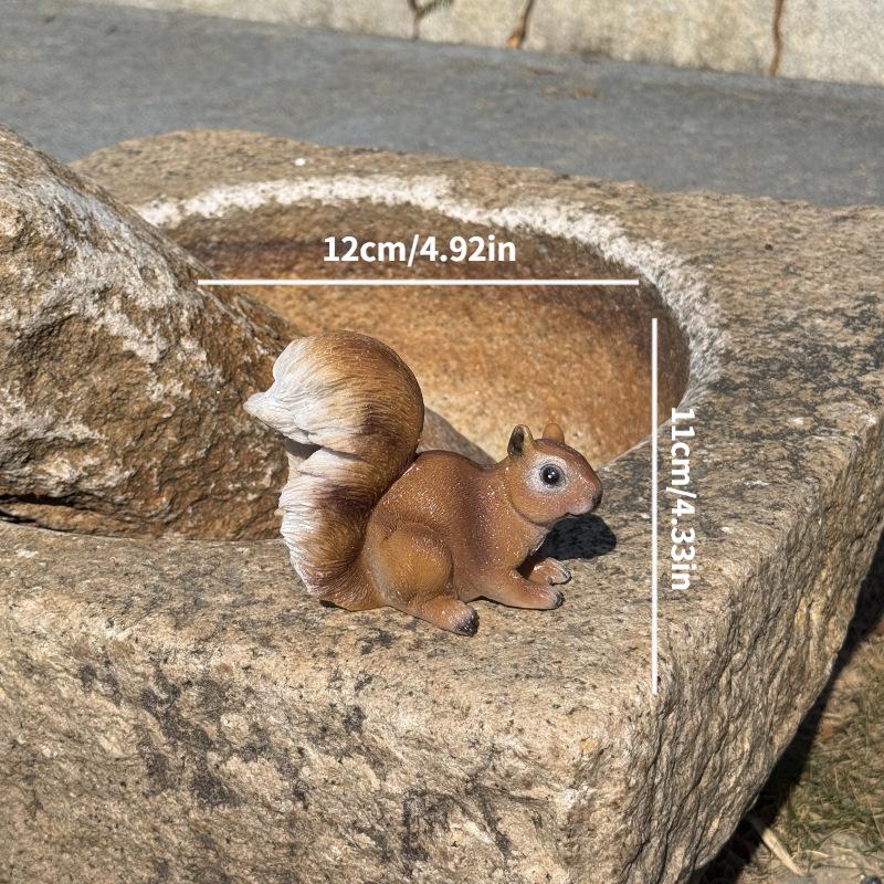 Outdoor Squirrel Sculpture for Garden, Lawn, and Tree Decor
Outdoor Squirrel Sculpture for Garden, Lawn, and Tree Decor