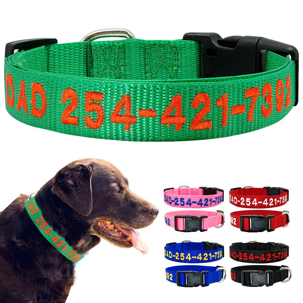 Custom Dog Collar Personalized Embroidery Cat Puppy Collar Nylon Pet Collars Engrave DIY Phone Name ID For Small Big Large Dog S чёрный
Custom Dog Collar Personalized Embroidery Cat Puppy Collar Nylon Pet Collars Engrave DIY Phone Name ID For Small Big Large Dog S чёрный