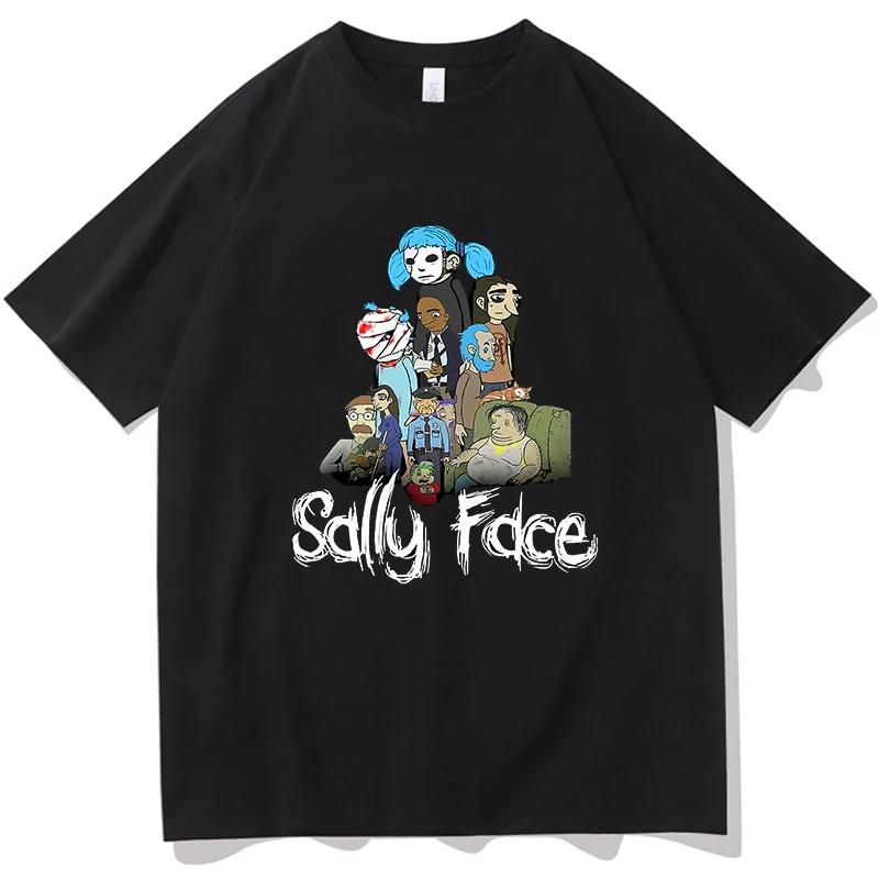 2024 Sally Face TShirt Game Shirt Harajuku Anime Clothes Women Unisex Fashion Casual Short-sleeve Tees TShirt Camisetas Streetwear 4XL
2024 Sally Face TShirt Game Shirt Harajuku Anime Clothes Women Unisex Fashion Casual Short-sleeve Tees TShirt Camisetas Streetwear 4XL