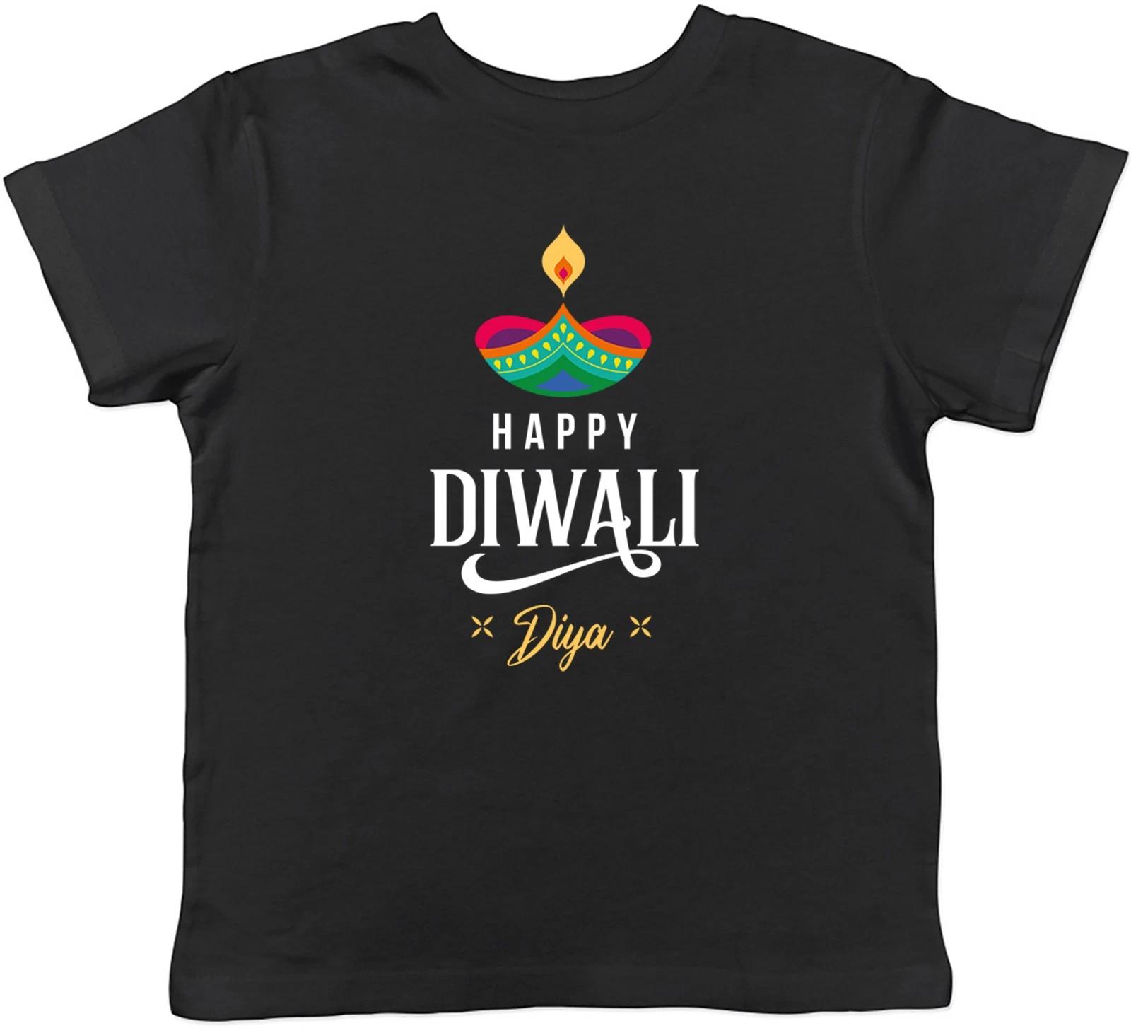 Personalised Happy Diwali Colourful Diva Lamp Kids T-Shirt Boys Girls Gift 150
Personalised Happy Diwali Colourful Diva Lamp Kids T-Shirt Boys Girls Gift 150