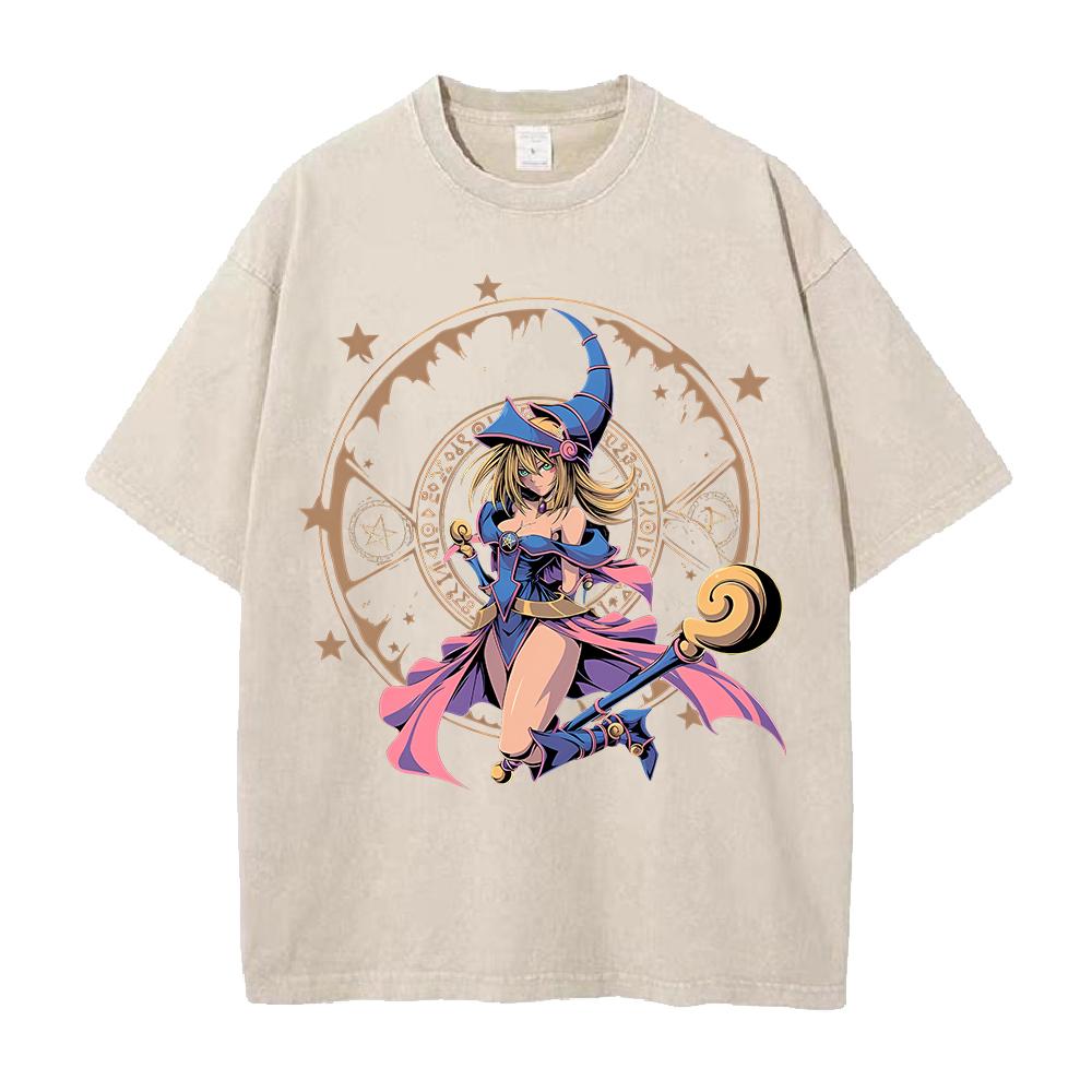 Harajuku Anime YuGiOh Tshirt Summer Short Sleeve Tee Shirt Dark Magician Girl Vintage Washed Cotton Tops Men Women Clothing S
Harajuku Anime YuGiOh Tshirt Summer Short Sleeve Tee Shirt Dark Magician Girl Vintage Washed Cotton Tops Men Women Clothing S