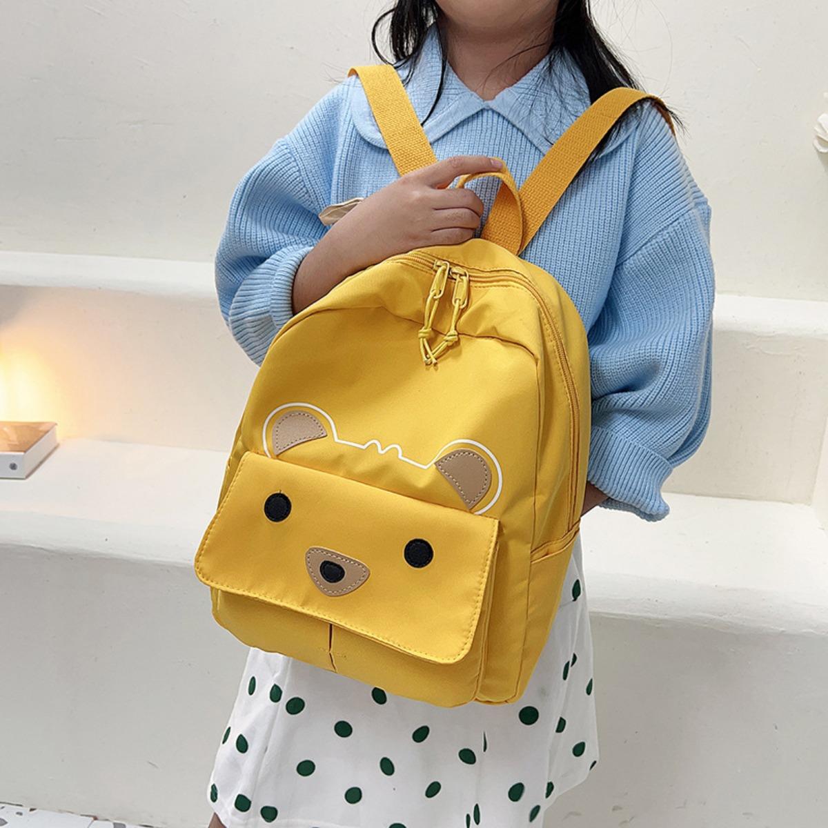 Children Lightweight Backpack, Cute Cartoon Bear Pattern Custom Embroidered Name Daily Shoulder Bag | Ideal for Outdoor Travel and Everyday Commuting чорний
Children Lightweight Backpack, Cute Cartoon Bear Pattern Custom Embroidered Name Daily Shoulder Bag | Ideal for Outdoor Travel and Everyday Commuting чорний