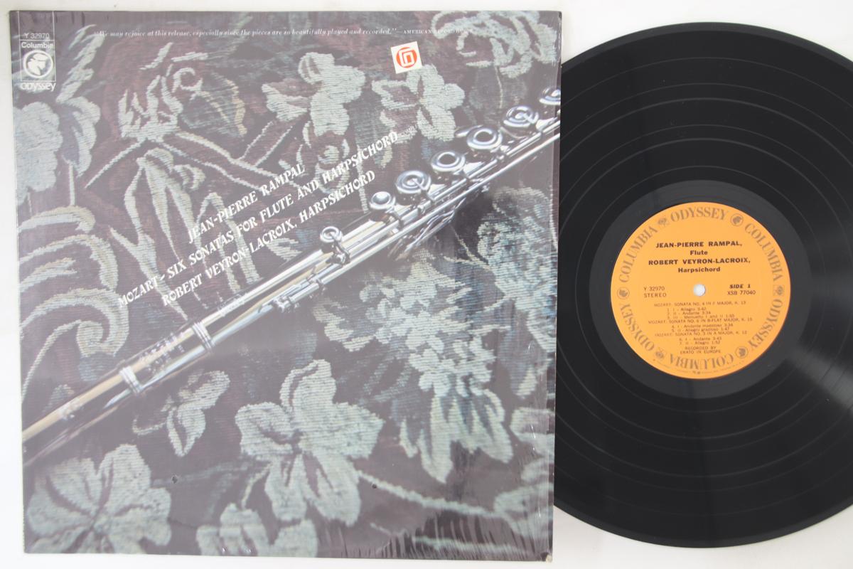 LP Record WOLFGANG AMADEUS MOZART / JEAN-PIER - Mozart - Six Sonatas For Flute And Y32970 Columbia Odysse 1974 US Classical Used
LP Record WOLFGANG AMADEUS MOZART / JEAN-PIER - Mozart - Six Sonatas For Flute And Y32970 Columbia Odysse 1974 US Classical Used