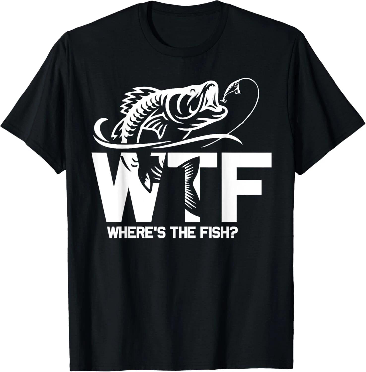 WTF Where s The Fish Funny Fishing Lover Gift Tee Shirts Gift Unisex T-Shirt 4XL
WTF Where s The Fish Funny Fishing Lover Gift Tee Shirts Gift Unisex T-Shirt 4XL