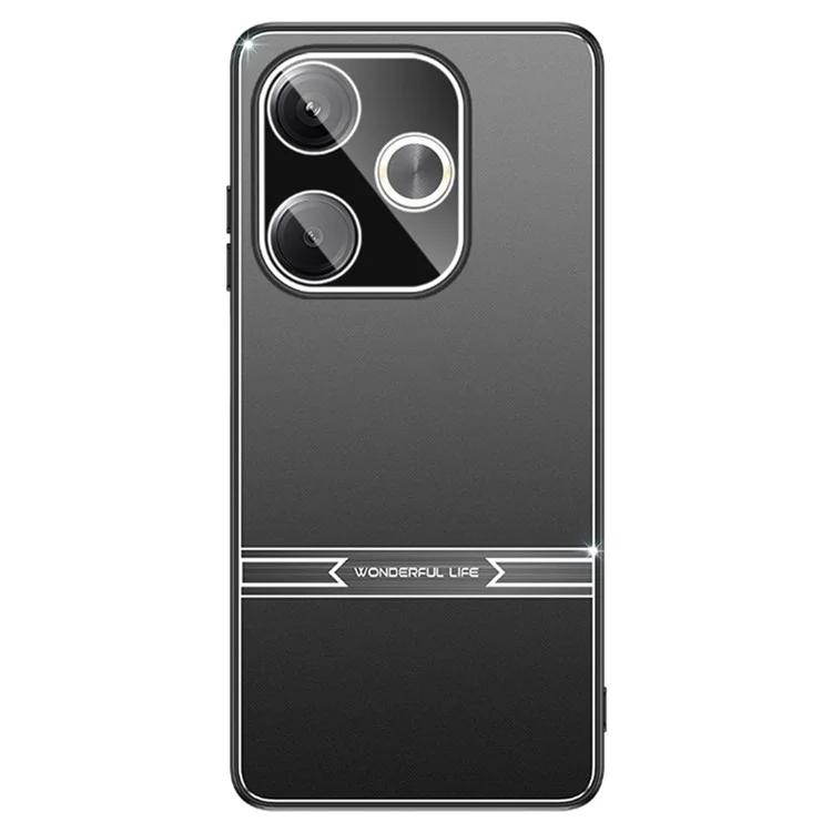 Матовый чехол для Xiaomi Redmi Turbo 3 5G / Poco F6 5G, ударопрочный металлический + ПК + ТПУ чехол для телефона
Матовый чехол для Xiaomi Redmi Turbo 3 5G / Poco F6 5G, ударопрочный металлический + ПК + ТПУ чехол для телефона