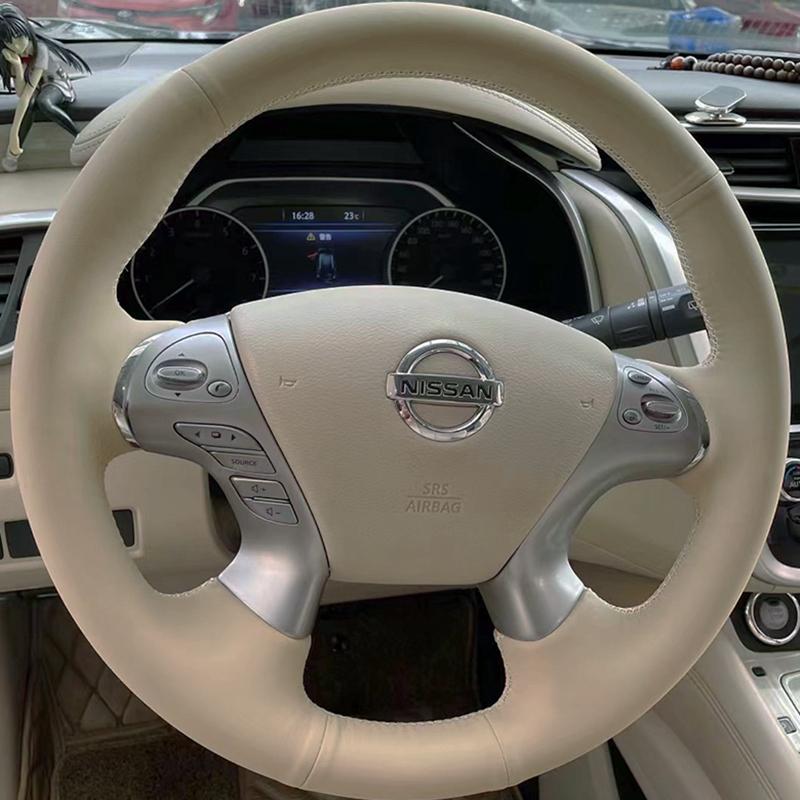 Оплетка рулевого колеса автомобиля на заказ, 100% подходит для Infiniti JX35 M M25 M35 M37 M56 Q70 QX60 Nissan Murano Car
Оплетка рулевого колеса автомобиля на заказ, 100% подходит для Infiniti JX35 M M25 M35 M37 M56 Q70 QX60 Nissan Murano Car