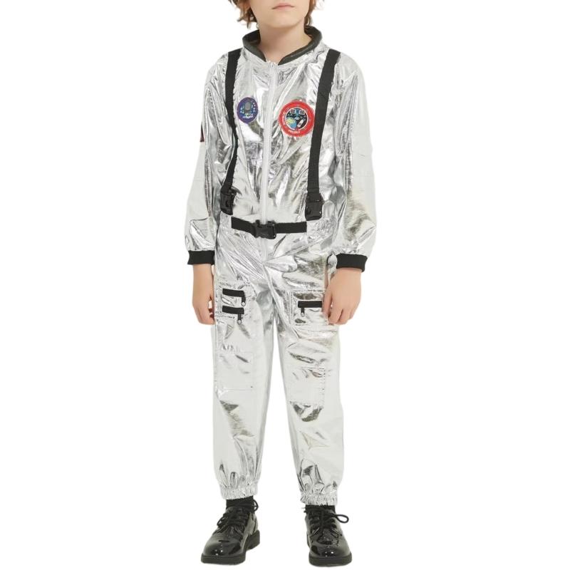 Kids White Astronaut Jumpsuit Costume For Cosplay And Space Themed Parties With Comfortable Polyester Fabric XL белый
Kids White Astronaut Jumpsuit Costume For Cosplay And Space Themed Parties With Comfortable Polyester Fabric XL белый