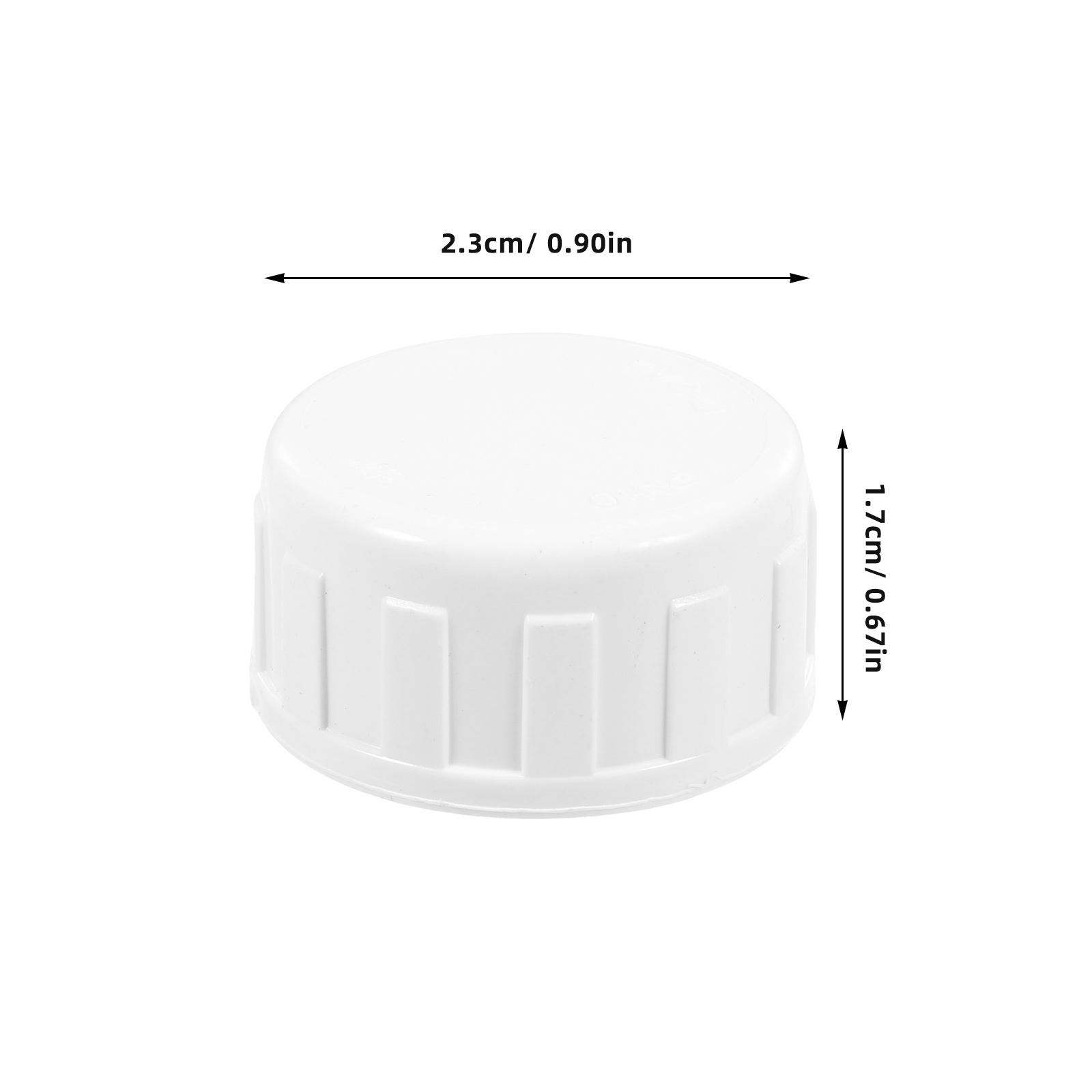 20 Pcs PVC Internal Thread Pipe Cap Plug 1 2 Inch High Strength Lightweight Irrigation System Sprinkler Swimming Pool Cold Water
20 Pcs PVC Internal Thread Pipe Cap Plug 1 2 Inch High Strength Lightweight Irrigation System Sprinkler Swimming Pool Cold Water