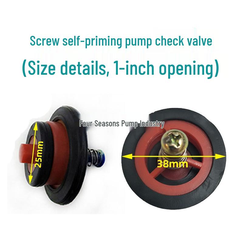 Copper Foot Valve: Self-Priming One-Way Check Valve for Booster and Household Screw Pumps
Copper Foot Valve: Self-Priming One-Way Check Valve for Booster and Household Screw Pumps