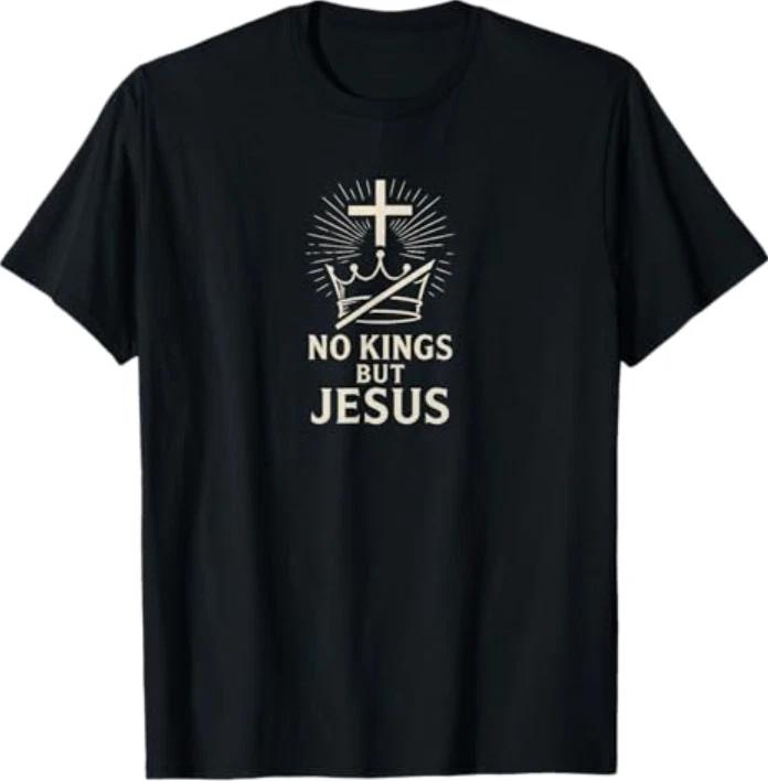 No Kings But Jesus T-Shirt XL
No Kings But Jesus T-Shirt XL