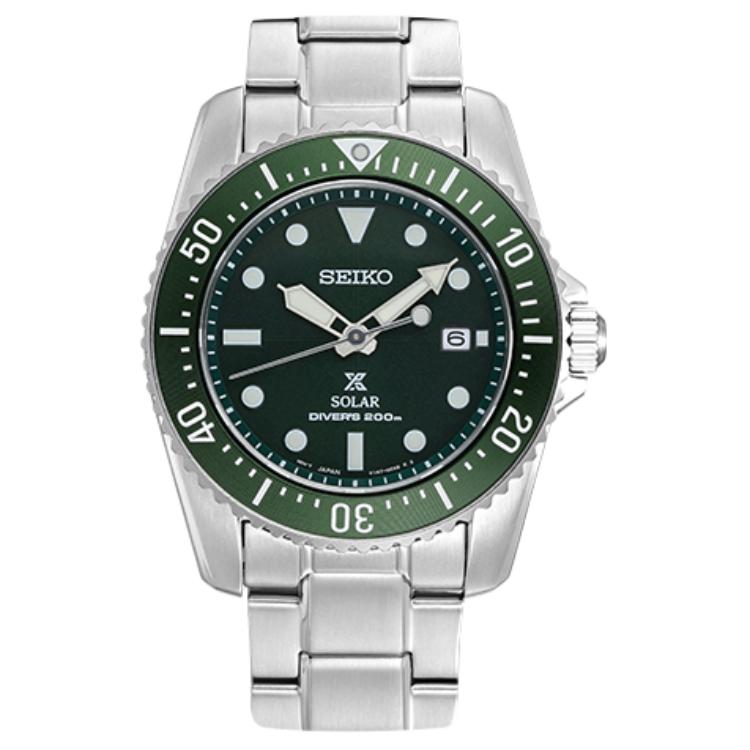 SEIKO Prospe Business Casual Solar Movement Stainless Steel Strap Watch Men s Watches Green Dial SNE583P1
SEIKO Prospe Business Casual Solar Movement Stainless Steel Strap Watch Men s Watches Green Dial SNE583P1