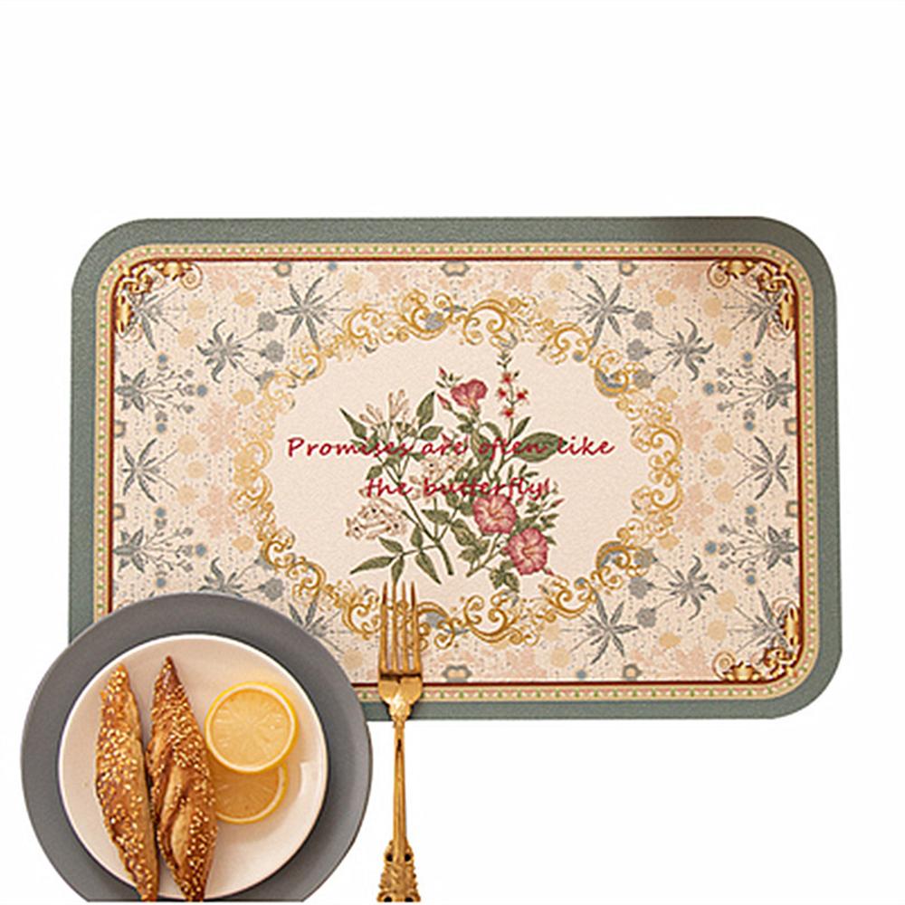 Vintage Oil Painting Placemat Kitchen Waterproof Wear-resistant Flower Table Mat Pu Leather Platemat Outdoor Tablecloth Placemat 40x30cm
Vintage Oil Painting Placemat Kitchen Waterproof Wear-resistant Flower Table Mat Pu Leather Platemat Outdoor Tablecloth Placemat 40x30cm
