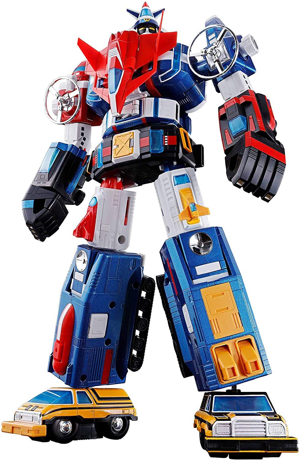 TAMASHII NATIONS Душа Чогокина Броненосный флот Dairugger XV Окрашенная подвижная фигурка GX-88 ABS&PVC&Diecast
TAMASHII NATIONS Душа Чогокина Броненосный флот Dairugger XV Окрашенная подвижная фигурка GX-88 ABS&PVC&Diecast