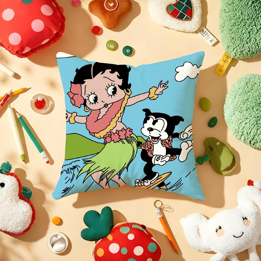 B-BeTTyS-CuTe-B-BoopS Pillow Case Plush Fabric Soft Double-Sided Printed Sofa Warm Winter Home Gift Cushion Cover 12x12Inch
B-BeTTyS-CuTe-B-BoopS Pillow Case Plush Fabric Soft Double-Sided Printed Sofa Warm Winter Home Gift Cushion Cover 12x12Inch