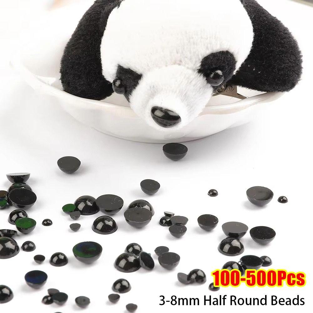 100-500Pcs 3-8mm Half Round Beads Black Round Toy Eye Bead For Bear Doll Animal 100Pcs Round 8mm
100-500Pcs 3-8mm Half Round Beads Black Round Toy Eye Bead For Bear Doll Animal 100Pcs Round 8mm
