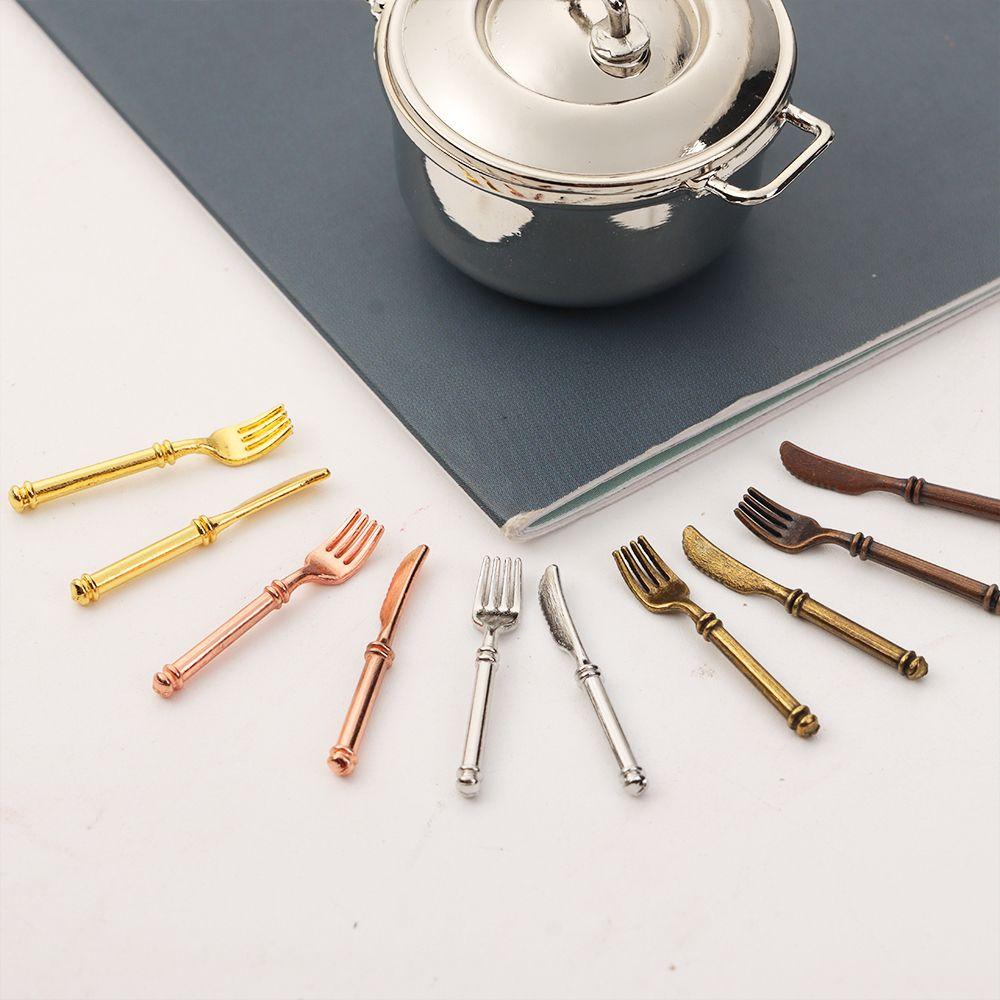 Kitchen Tableware Fork Knife Spoon Simulation Mini Cutlery Doll Accessories Miniature Cookware срібний
Kitchen Tableware Fork Knife Spoon Simulation Mini Cutlery Doll Accessories Miniature Cookware срібний