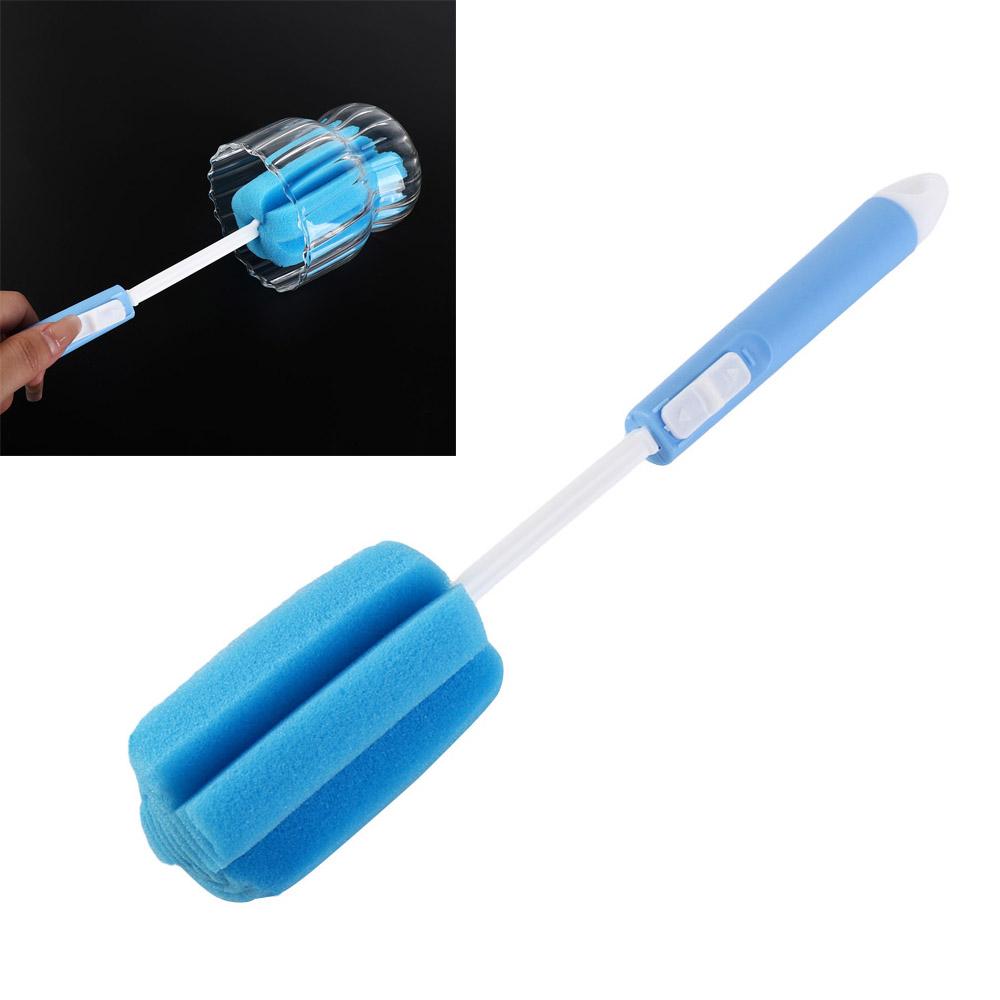 Adjustable Baby Bottle Brush Plastic Sponge Cleaning Brush Sponge Cup Brush Wineglass Bottle
Adjustable Baby Bottle Brush Plastic Sponge Cleaning Brush Sponge Cup Brush Wineglass Bottle