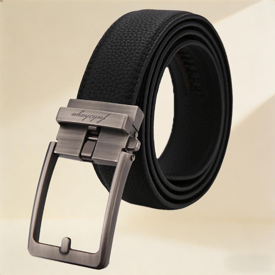 Men s Genuine Leather Automatic Buckle Belt - Fashionable and Luxurious Gift Box Edition 120cm
Men s Genuine Leather Automatic Buckle Belt - Fashionable and Luxurious Gift Box Edition 120cm