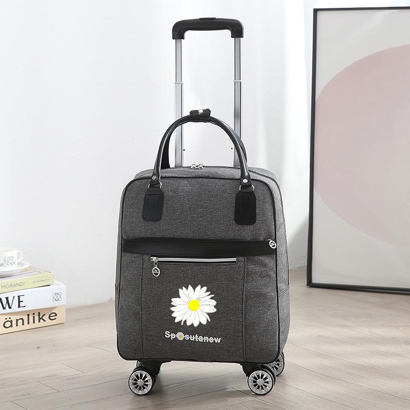 Чемодан на колесиках и рюкзак большой вместимости с принтованным логотипом - Унисекс дорожная сумка для студентов Medium
Чемодан на колесиках и рюкзак большой вместимости с принтованным логотипом - Унисекс дорожная сумка для студентов Medium