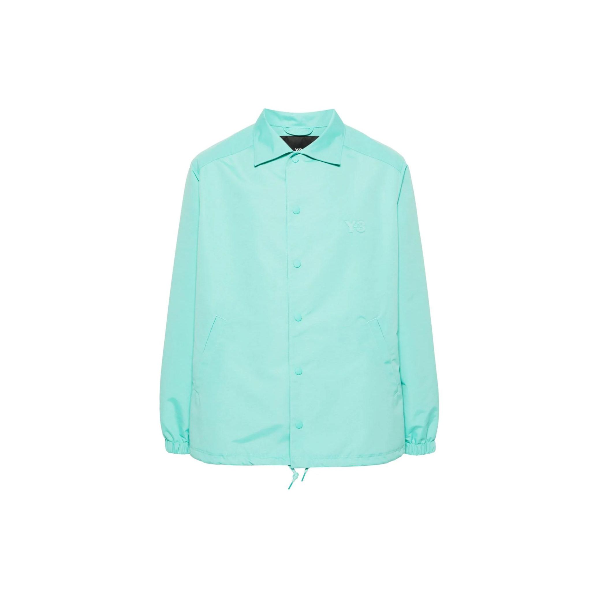Y-3 Appliqué Polo Collar Single-Breasted Long Sleeve Jacket Men jackets Mint-Green IV5654 L
Y-3 Appliqué Polo Collar Single-Breasted Long Sleeve Jacket Men jackets Mint-Green IV5654 L