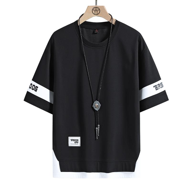 Летняя футболка с короткими рукавами Harajuku Korea Fashion White Black, уличная одежда, хип-хоп, свободная футболка, мужские футболки, футболка, одежда M чёрный
Летняя футболка с короткими рукавами Harajuku Korea Fashion White Black, уличная одежда, хип-хоп, свободная футболка, мужские футболки, футболка, одежда M чёрный