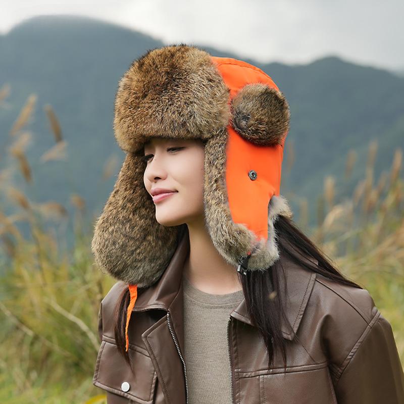 Шапка женская зимняя новая из меха кролика теплая утолщенная защита ушей для верховой езды ветрозащитная и морозостойкая шапка Lei Feng One Size(55-59cm)
Шапка женская зимняя новая из меха кролика теплая утолщенная защита ушей для верховой езды ветрозащитная и морозостойкая шапка Lei Feng One Size(55-59cm)