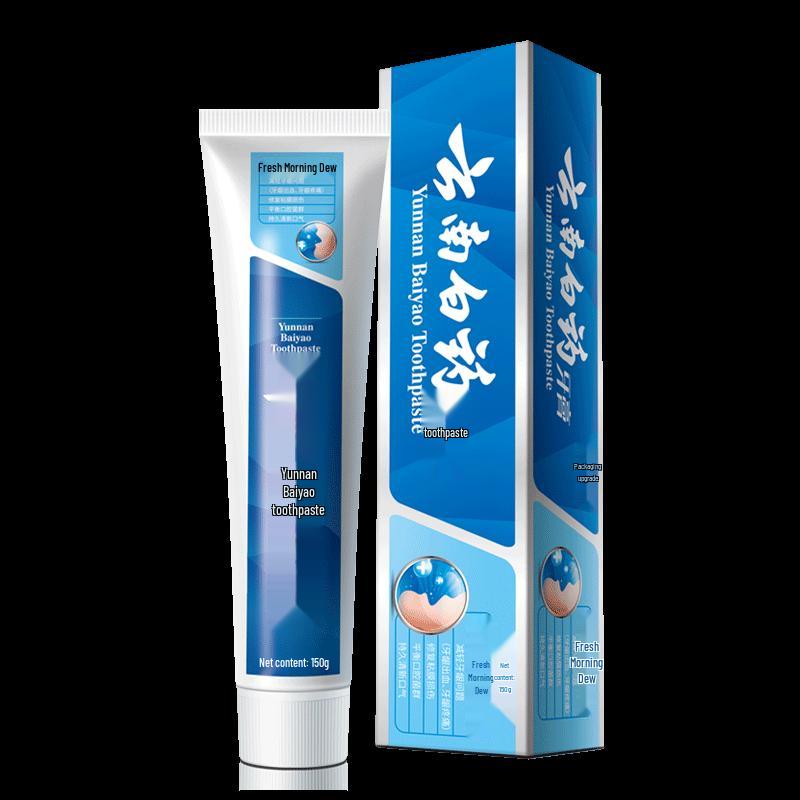 Yunnan Baiyao Fresh Morning Dew Toothpaste
Yunnan Baiyao Fresh Morning Dew Toothpaste