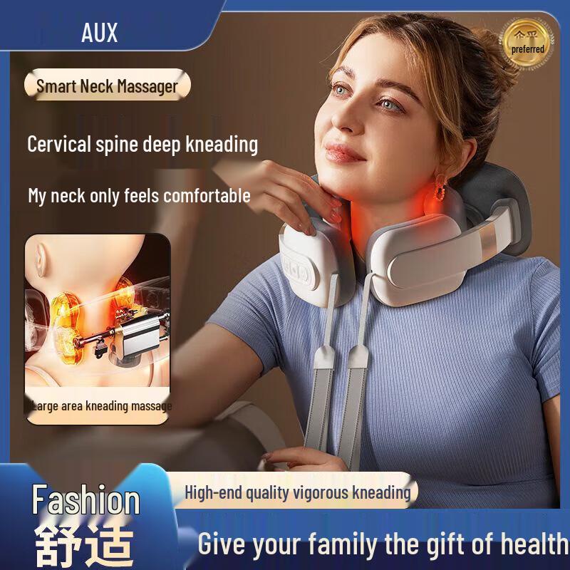 AUX Neck & Shoulder Massager Pillow
AUX Neck & Shoulder Massager Pillow