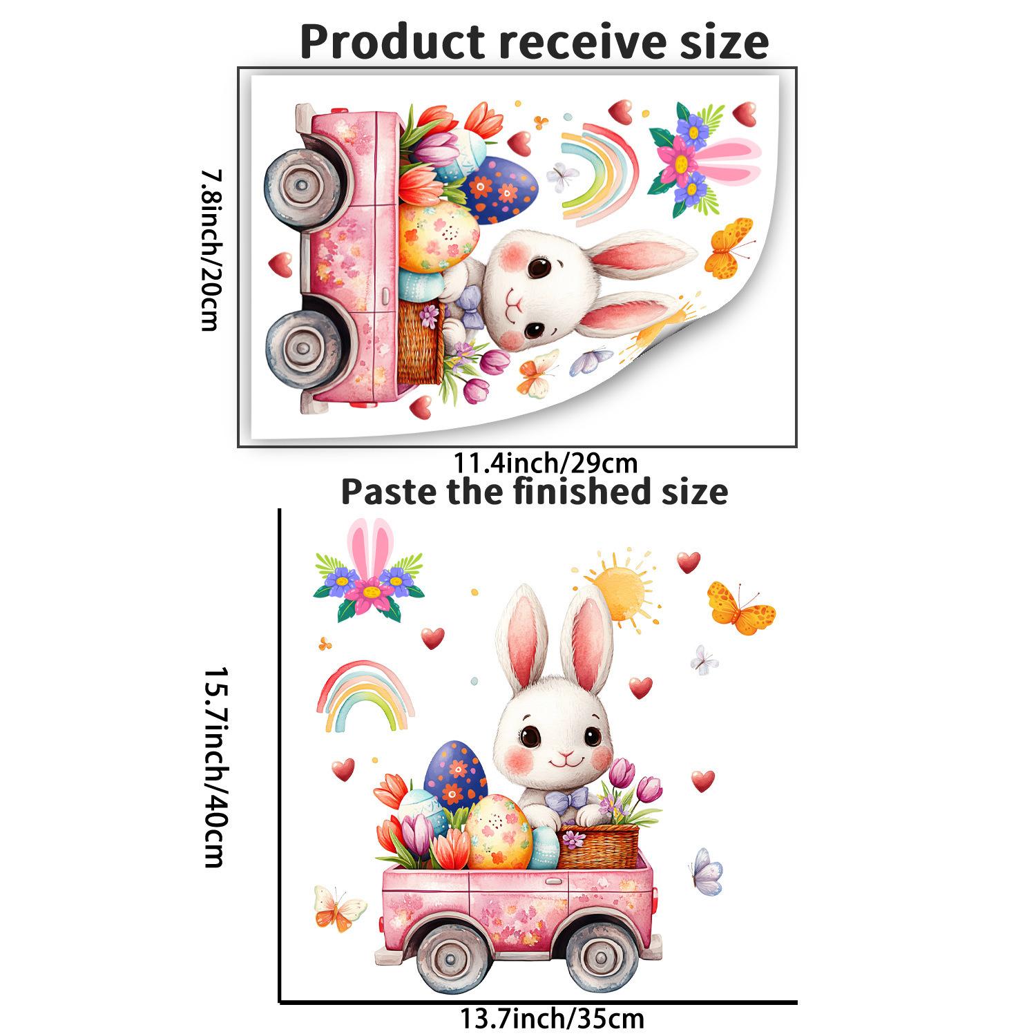 Easter-Themed Rabbit Egg Wall Sticker Wall Decoration Holiday Decoration Sticker Pvc Self-Adhesive Waterproof
Easter-Themed Rabbit Egg Wall Sticker Wall Decoration Holiday Decoration Sticker Pvc Self-Adhesive Waterproof