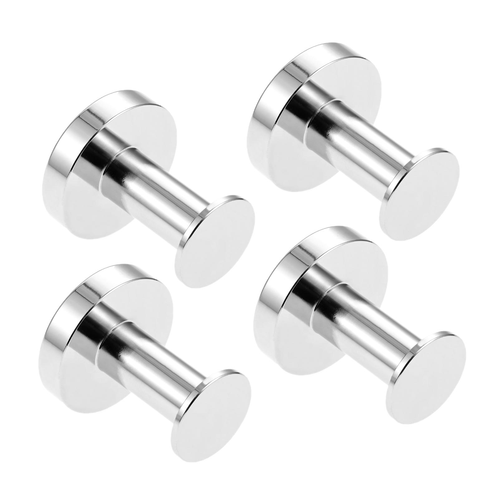 4pcs Heavy Duty Powerful Magnetic Hooks Versatile Magnetic Push Pin Hooks for Cruise Cabins/Kitchen/Locker/Garage/Hanging/Grill срібний
4pcs Heavy Duty Powerful Magnetic Hooks Versatile Magnetic Push Pin Hooks for Cruise Cabins/Kitchen/Locker/Garage/Hanging/Grill срібний