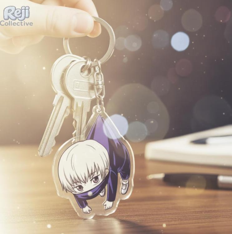 6Cm Hanging Pose Chibi Acrylic Keychain for Jjk Yuji Itadori Gojo Satoru Q-Version Anime Character Charm Cute Collectible Gift -3 PCS
6Cm Hanging Pose Chibi Acrylic Keychain for Jjk Yuji Itadori Gojo Satoru Q-Version Anime Character Charm Cute Collectible Gift -3 PCS
