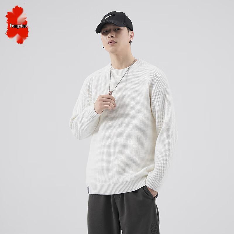 Мужской пуловер из плотного трикотажа с круглым вырезом в американском ретро-стиле 4XL
Мужской пуловер из плотного трикотажа с круглым вырезом в американском ретро-стиле 4XL