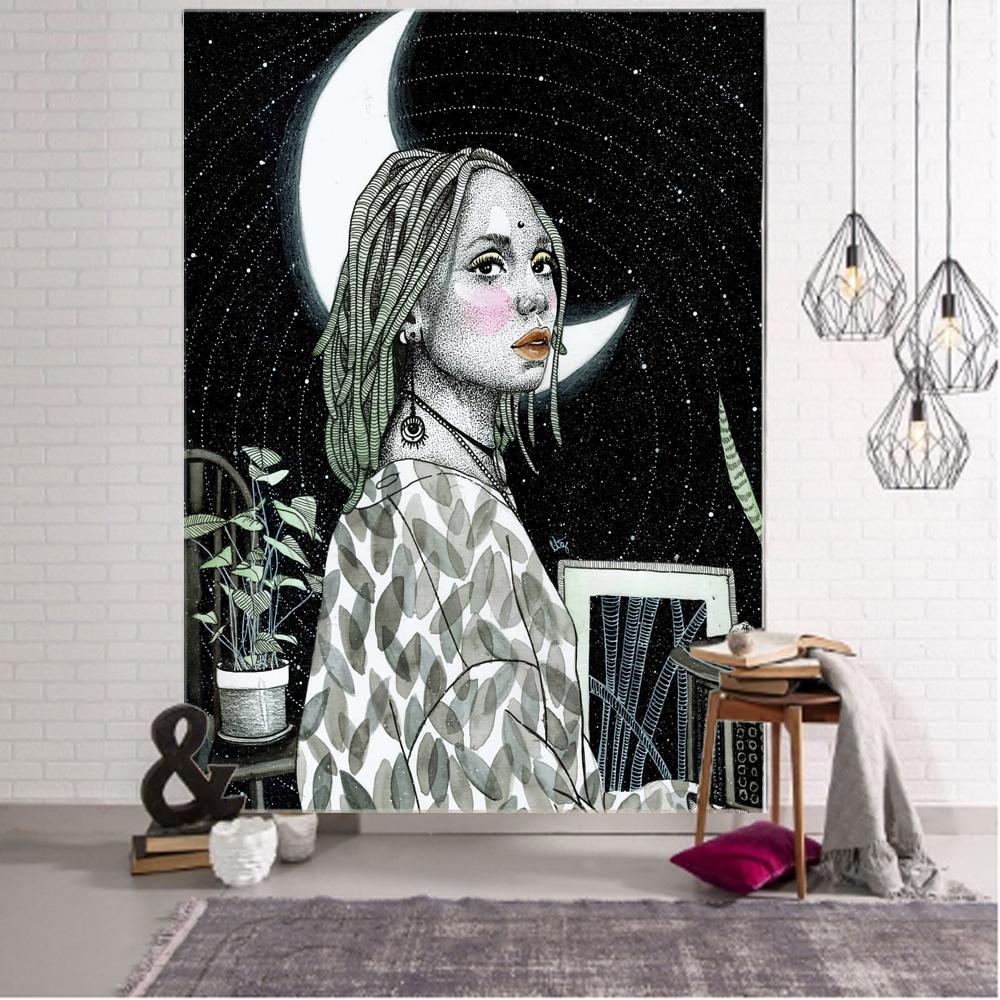 Скандинавское искусство, иллюстрация, декоративный гобелен, отряд колдовства, Мандала, украшение на стену, занавес, гобелен, богемный гобелен на стену 100x75cm
Скандинавское искусство, иллюстрация, декоративный гобелен, отряд колдовства, Мандала, украшение на стену, занавес, гобелен, богемный гобелен на стену 100x75cm