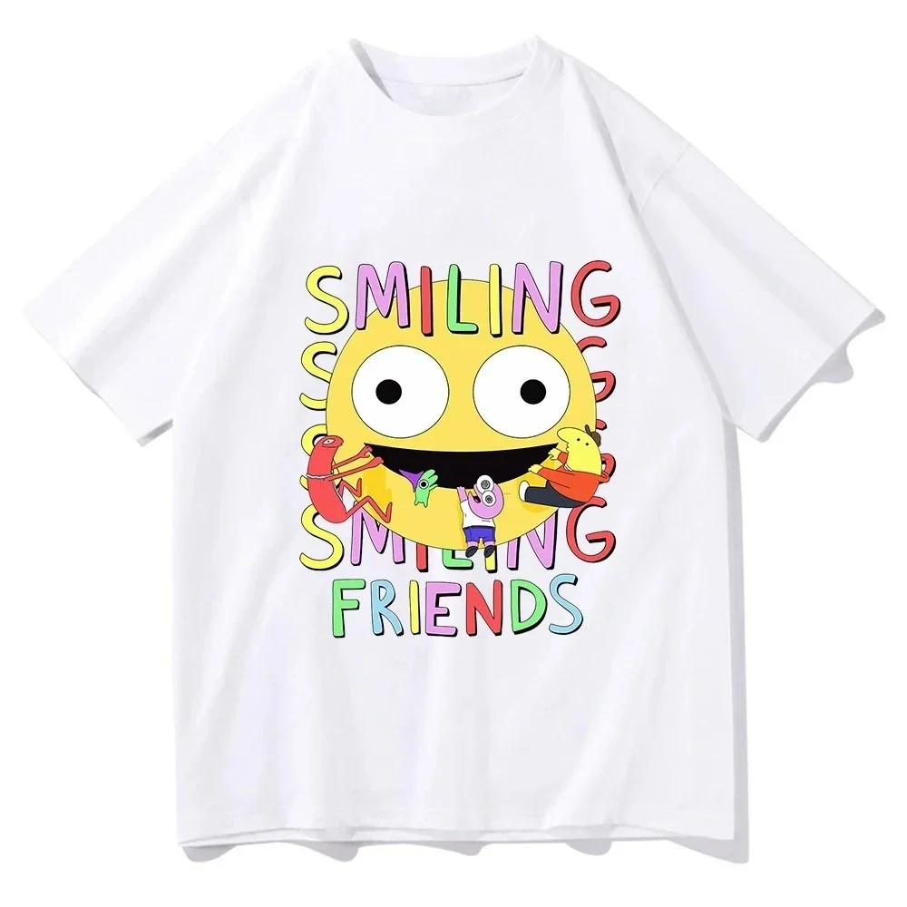 Smiling Friends Cartoon Print Tshirt Comfortable Women Summer Teeshirt Casual Tshirts Manga Funny Tees Graphic T Shirts 4XL
Smiling Friends Cartoon Print Tshirt Comfortable Women Summer Teeshirt Casual Tshirts Manga Funny Tees Graphic T Shirts 4XL