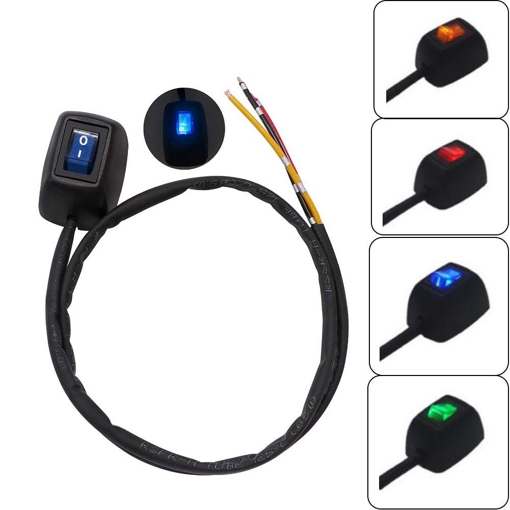 Автомобильный вставной переключатель, липкий переключатель с подсветкой 12V10A 60 см
Автомобильный вставной переключатель, липкий переключатель с подсветкой 12V10A 60 см