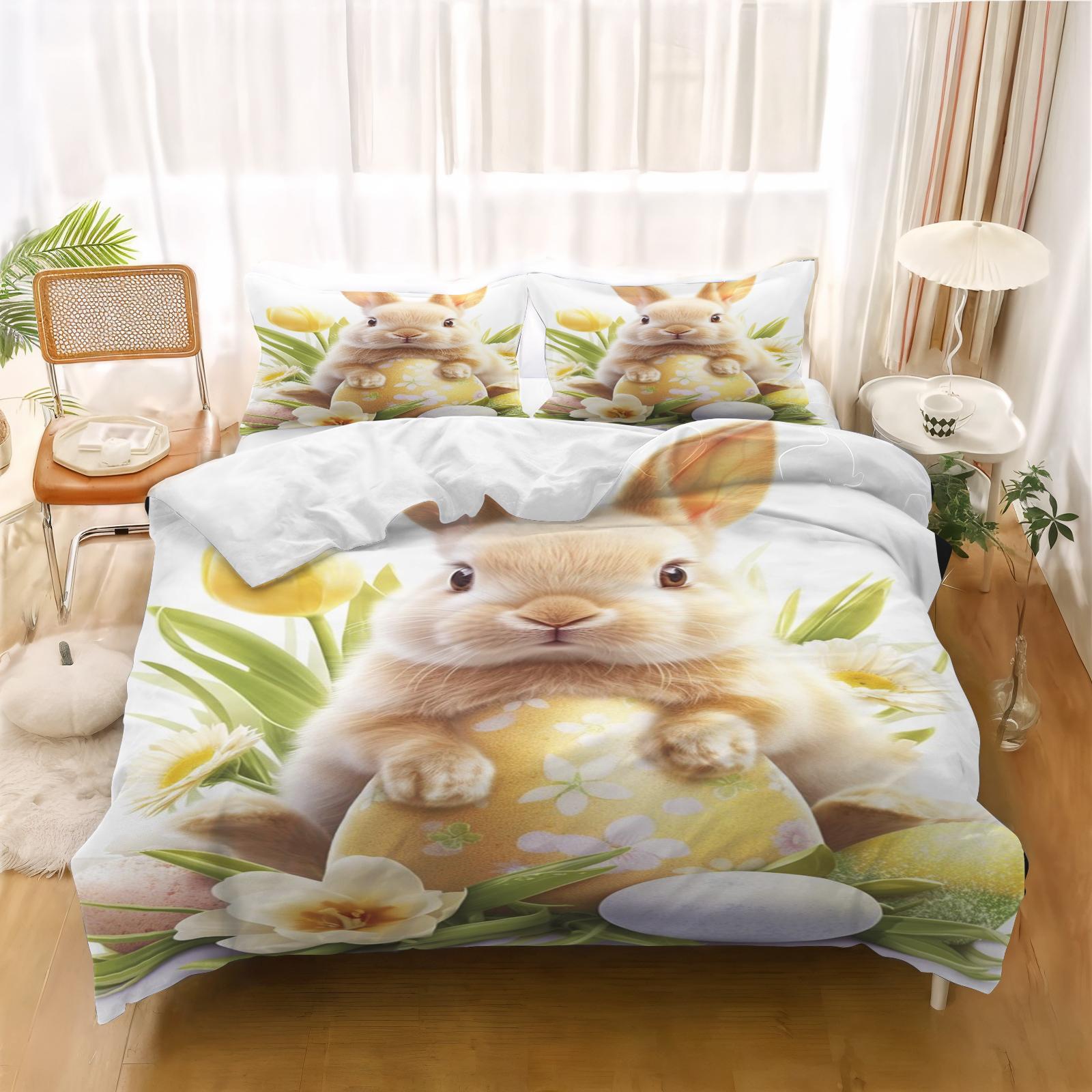 Lucky Rabbit Anime Duvet Cover Children S Bedding Pillowcase Printed Children Adult Set Queen Size Reactive Printing Quilt 90X200CM
Lucky Rabbit Anime Duvet Cover Children S Bedding Pillowcase Printed Children Adult Set Queen Size Reactive Printing Quilt 90X200CM