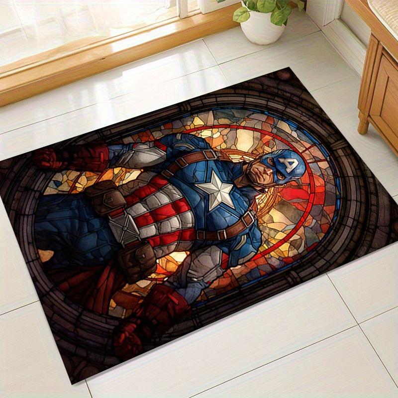 1pc. Stained Glass Captain America Window Decal - Home Decor, Office Rug, Chair Cover, Outdoor Mat, Gift Ideaz041001 60cm by 90cm
1pc. Stained Glass Captain America Window Decal - Home Decor, Office Rug, Chair Cover, Outdoor Mat, Gift Ideaz041001 60cm by 90cm