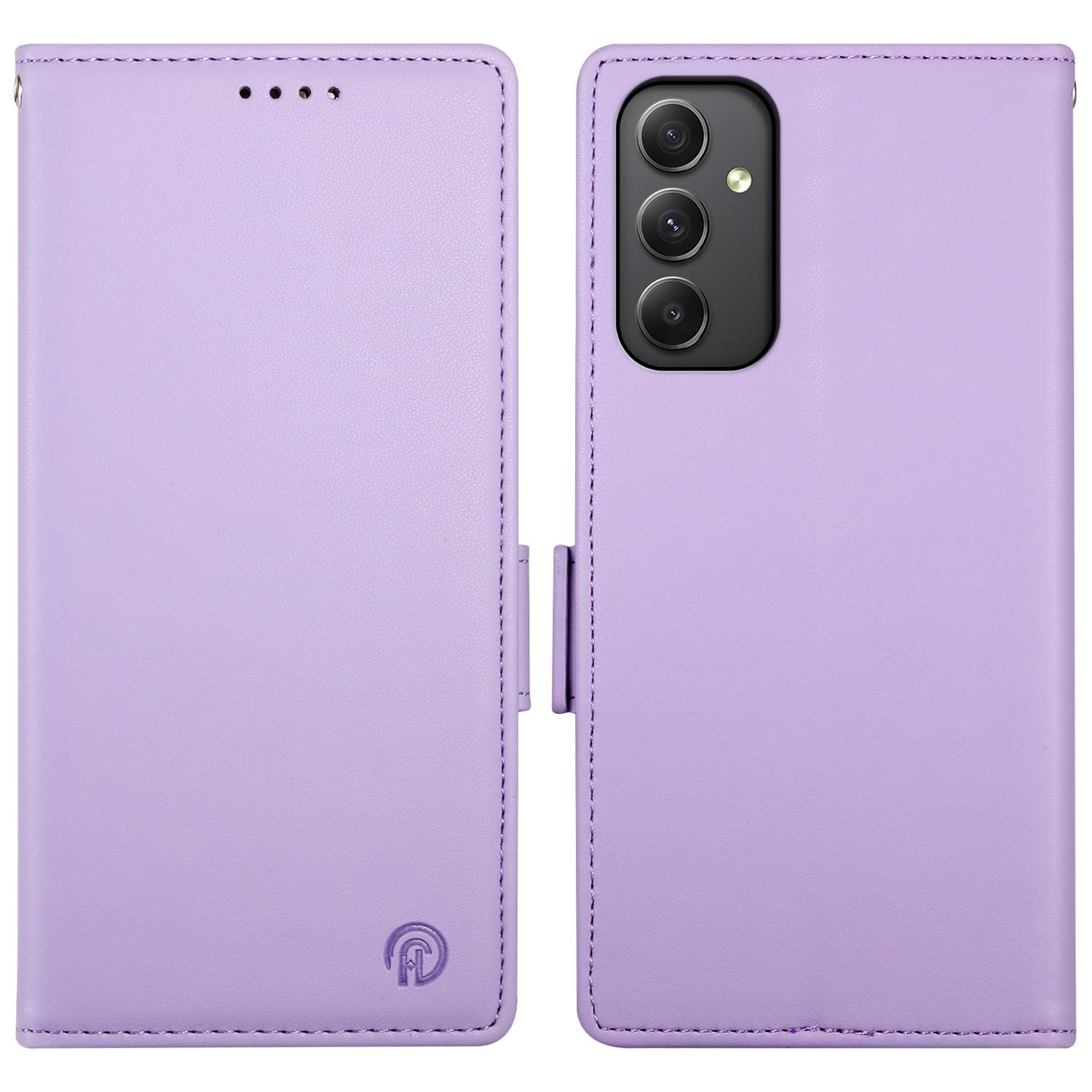DF-010 For Samsung Galaxy A35 5G Case Leather Phone Cover with Side Magnetic Clasps Purple
DF-010 For Samsung Galaxy A35 5G Case Leather Phone Cover with Side Magnetic Clasps Purple