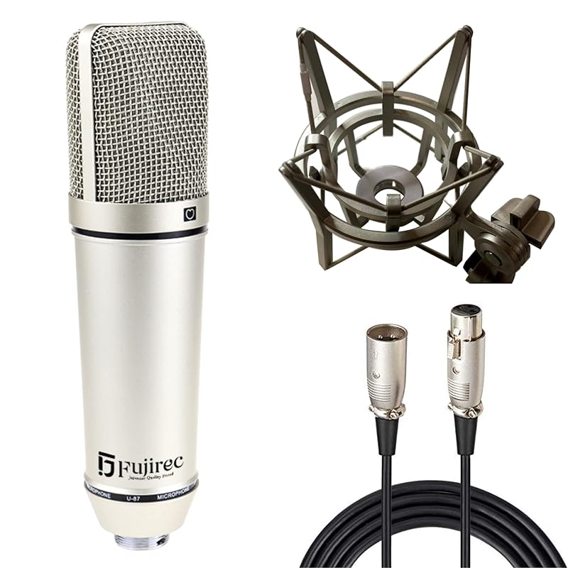 Fujirec Fujirec condenser microphone unidirectional microphone stand recording stand wind screen cable shock mount Live commentary karaoke live
Fujirec Fujirec condenser microphone unidirectional microphone stand recording stand wind screen cable shock mount Live commentary karaoke live