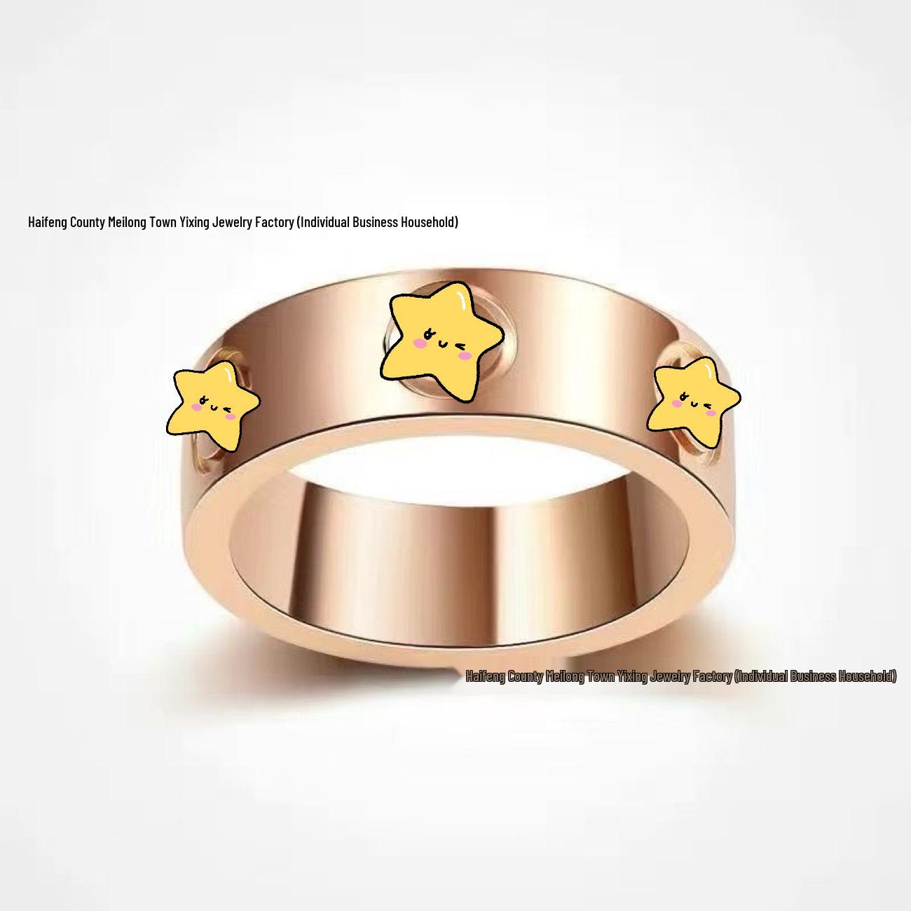 Высококлассные парные кольца Cartier LOVE из титановой стали: Классический стиль интернет-знаменитости для мужчин и женщин, не выцветающий US Size 7
Высококлассные парные кольца Cartier LOVE из титановой стали: Классический стиль интернет-знаменитости для мужчин и женщин, не выцветающий US Size 7