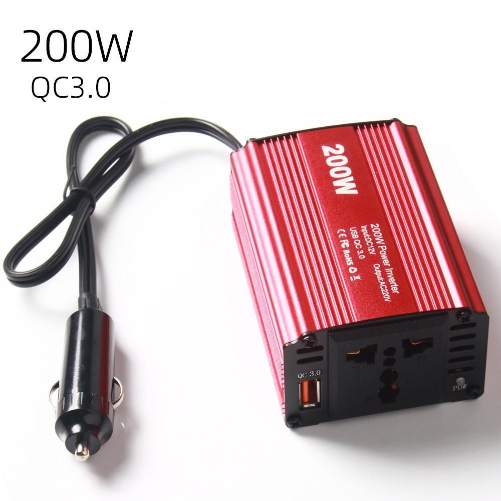 150W Car Inverter with QC3.0 Fast Charge 12V to 220V Converter
150W Car Inverter with QC3.0 Fast Charge 12V to 220V Converter