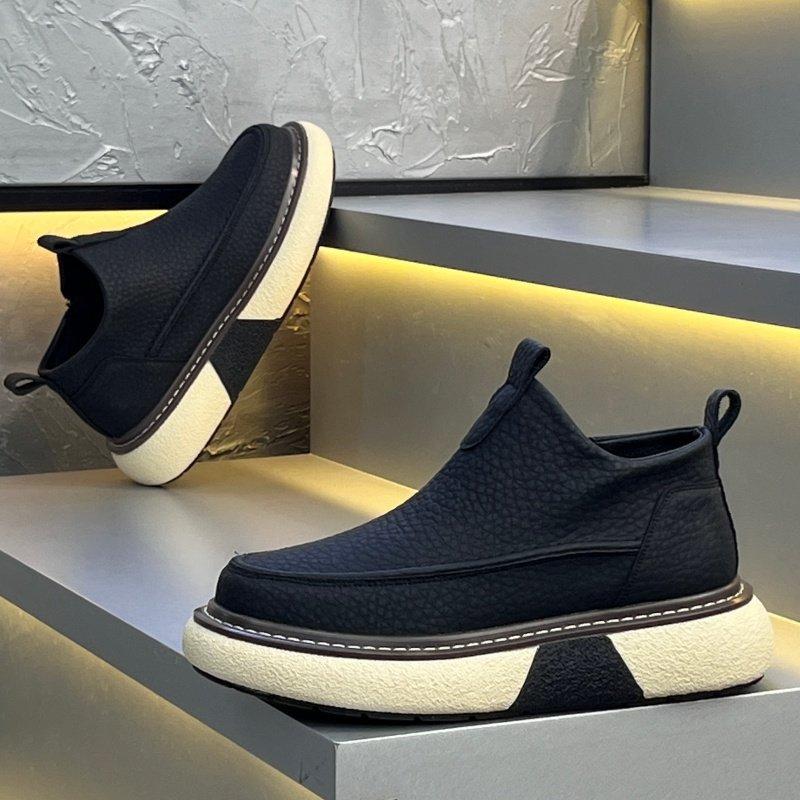Winter new leather velvet thermal cotton shoes soft-soled casual short boots 38 leather shoe size чёрный
Winter new leather velvet thermal cotton shoes soft-soled casual short boots 38 leather shoe size чёрный