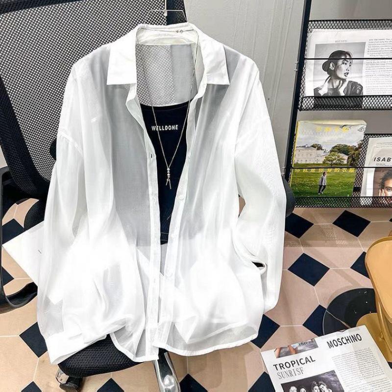 Ice Silk Sun Protection Cardigan: Breathable Long Sleeve Jacket for Spring & Autumn XS
Ice Silk Sun Protection Cardigan: Breathable Long Sleeve Jacket for Spring & Autumn XS