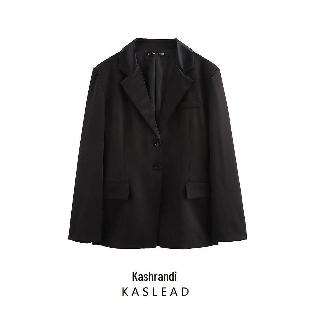 2024 Women s European & American Style Slim Fit Patchwork Long Sleeve Suit Jacket Large
2024 Women s European & American Style Slim Fit Patchwork Long Sleeve Suit Jacket Large