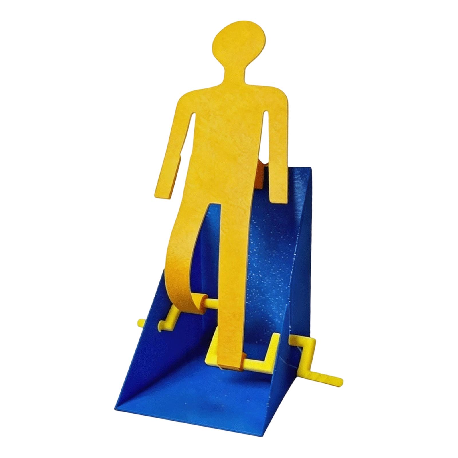 Mechanical Crank Walking Man Figurine Desk Toy Interactive Hand Crank Walking Frame Desktop Kinetic Sculpture Novelty Stress Relief Item One Size жовтий
Mechanical Crank Walking Man Figurine Desk Toy Interactive Hand Crank Walking Frame Desktop Kinetic Sculpture Novelty Stress Relief Item One Size жовтий