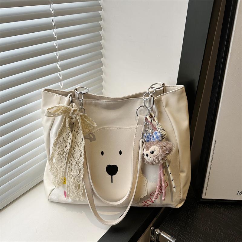 Новая популярная сумка-ведро для通勤, универсальная, модная, с милым рисунком собаки, большой вместимости, портативная, на плечо, подмышку no pendant белый
Новая популярная сумка-ведро для通勤, универсальная, модная, с милым рисунком собаки, большой вместимости, портативная, на плечо, подмышку no pendant белый