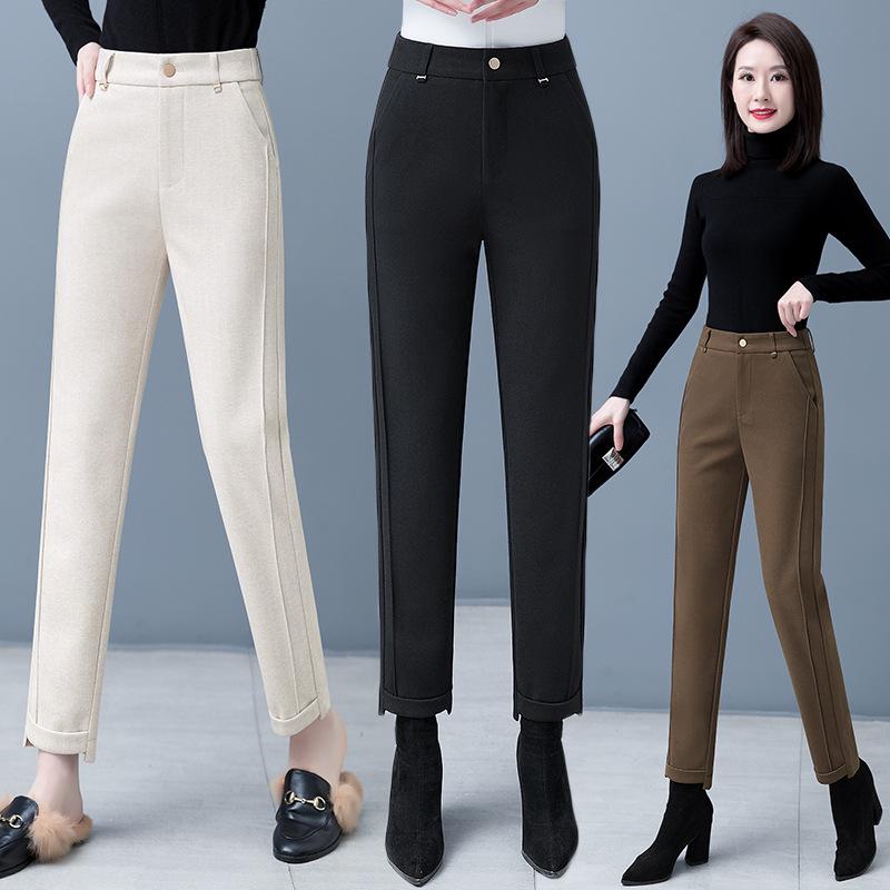 Women s High-Waist Wool Cigarette Pants - Slim Fit, Casual & Versatile for Autumn/Winter 2XL for 126-135 jin
Women s High-Waist Wool Cigarette Pants - Slim Fit, Casual & Versatile for Autumn/Winter 2XL for 126-135 jin