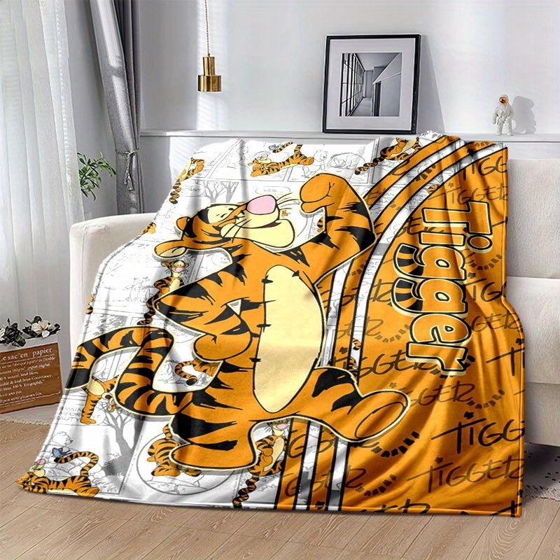 Tigger Blanket Ultra-Soft, Warm, Cozy Throw for Living Room, Sofa, Four Seasons Travel Accessory Cute Cartoon Character Home Decoration 150x200cm
Tigger Blanket Ultra-Soft, Warm, Cozy Throw for Living Room, Sofa, Four Seasons Travel Accessory Cute Cartoon Character Home Decoration 150x200cm